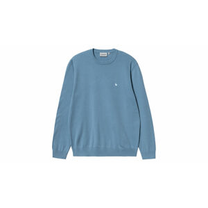 Carhartt WIP Madison Sweater Icy water S modré I030033_0RT_XX-S