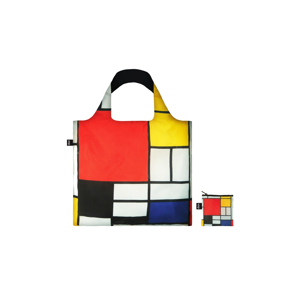 Loqi PIET MONDRIAN Composition Red Yellow Blue Black Bag-One-size farebné PM.CO-One-size