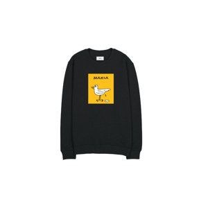 Makia Gully Sweatshirt čierne M41114_999