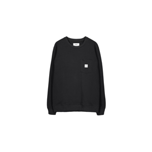 Makia Square Pocket Sweatshirt čierne M41073_999