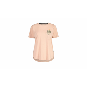 Maloja Glückskastanie Bloom W T-shirt S ružové 32409-1-8471-S