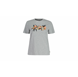 Maloja Grasnelke Grey Melange W T-shirt L šedé 32401-1-7096-L