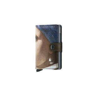 Secrid Miniwallet x Art Mauritshuis Goldfinch-One-size hnedé MAr-Pearl -One-size-1