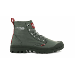 Palladium Boots Pampa Hi Dare Olive Night-3.5 zelené 76258-325-M-3.5