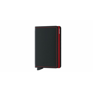 Secrid Slimwallet Matte Black & Red-One size čierne SM-Black-Red-One-size
