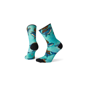 Smartwool Women´s Curated Crew Socks modré SW004055150