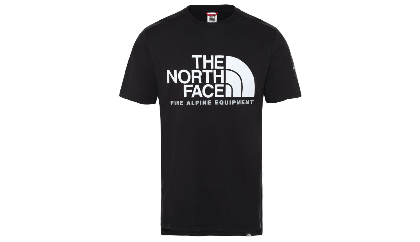 The North Face M Fine Alp Tee 2-XL čierne NF0A4M6NJK3-XL