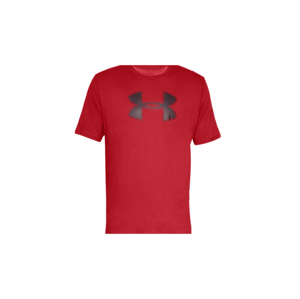 Under Armour Logo Short Sleeve T-Shirt-S červené 1329583-600-S