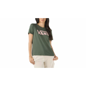 Vans Wm Flzing Crew T-shirt-S zelené VN0A3UP47WJ-S