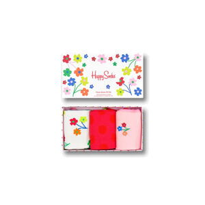 Happy Socks Flower Socks Gift Set 3-Pack farebné XFLO08-3300